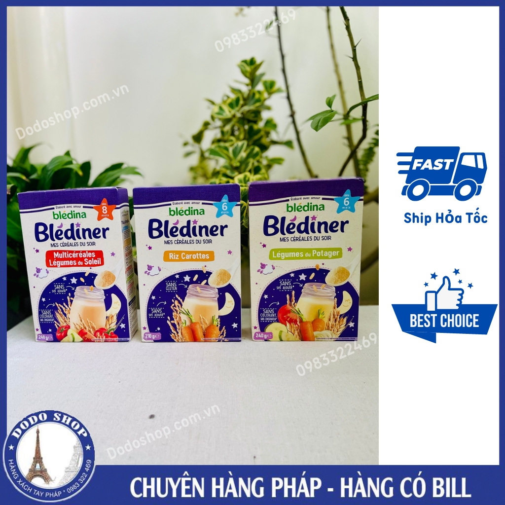 Bột lắc sữa đêm Blediner mẫu mới, hàng air_Dodoshop.com.vn