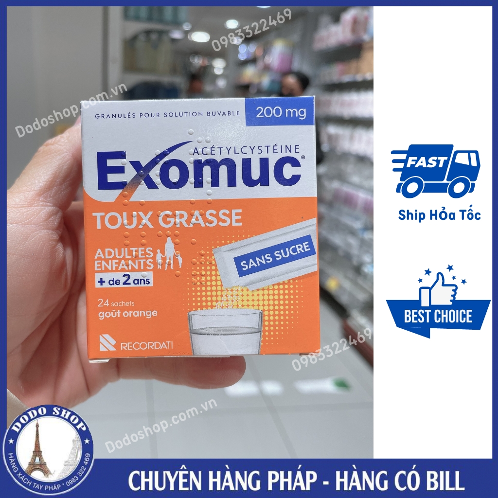 Sản phẩm hỗ trợ sức khỏe Exomuc, Hàng Pháp_Dodoshop.com.vn